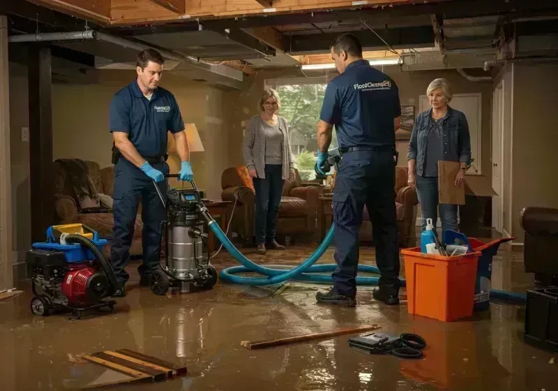 Basement Water Extraction and Removal Techniques process in Hanna City, IL