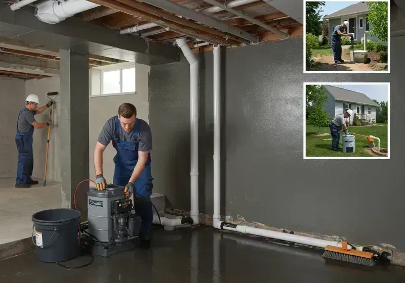 Basement Waterproofing and Flood Prevention process in Hanna City, IL